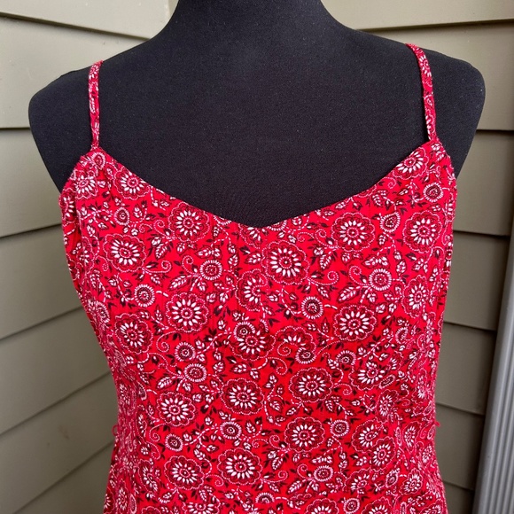 LOFT Bandana Print Slip Dress - EUC - Picture 4 of 12